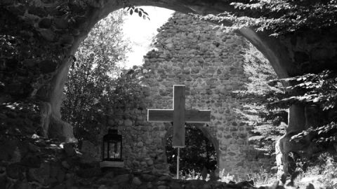 Kirchruine - "Wüste Kirche" Domherrenhagen