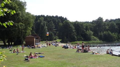 Strandbad Weisser See in Wesenberg