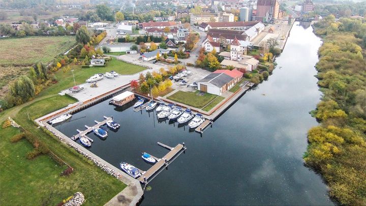 Luftbild - Peene Marina Demmin Luftbild - Peene Marina Demmin